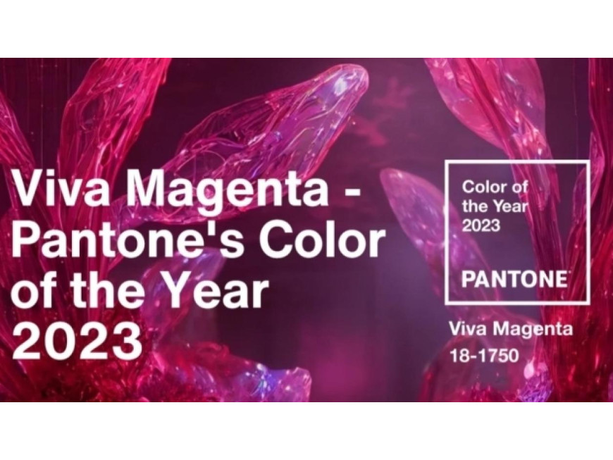 Модният цвят на 2023 година според PANTONE- VIVA MAGENTA