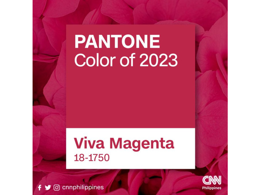 Модният цвят на 2023 година според PANTONE- VIVA MAGENTA